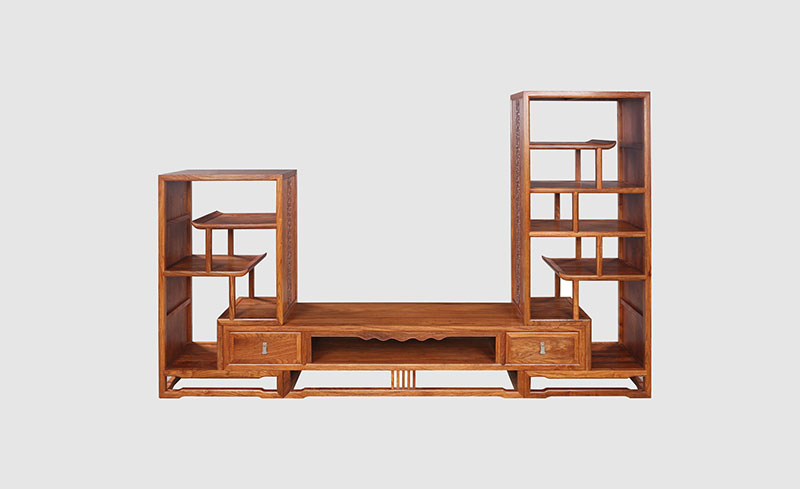 内江中式装饰厅柜组合家具效果图